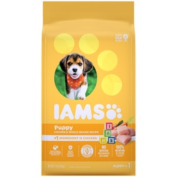 IAMS PROACTIVE HEALTH Smart Puppy Dry Dog Food Chicken 3.18kg Bag image