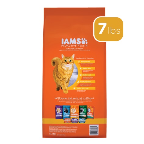 IAMS PROACTIVE HEALTH Adult Dry Cat Food with Chicken 3.18kg Bag image 1
