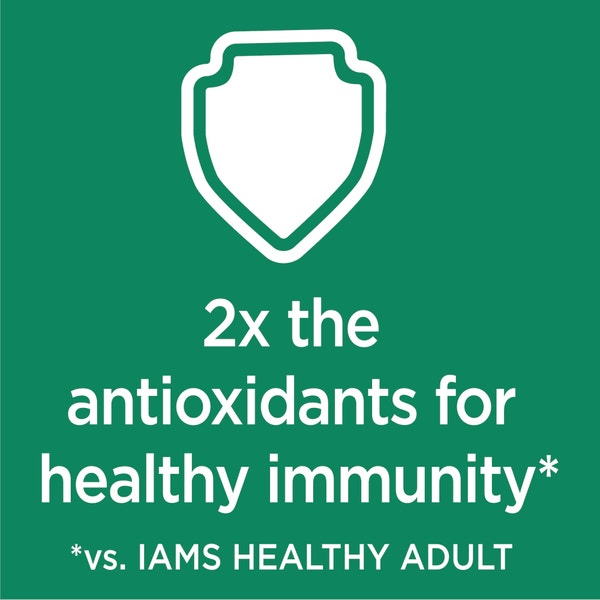 IAMS PROACTIVE HEALTH Senior Dry Cat Food with Chicken 1.59kg Bag image 5